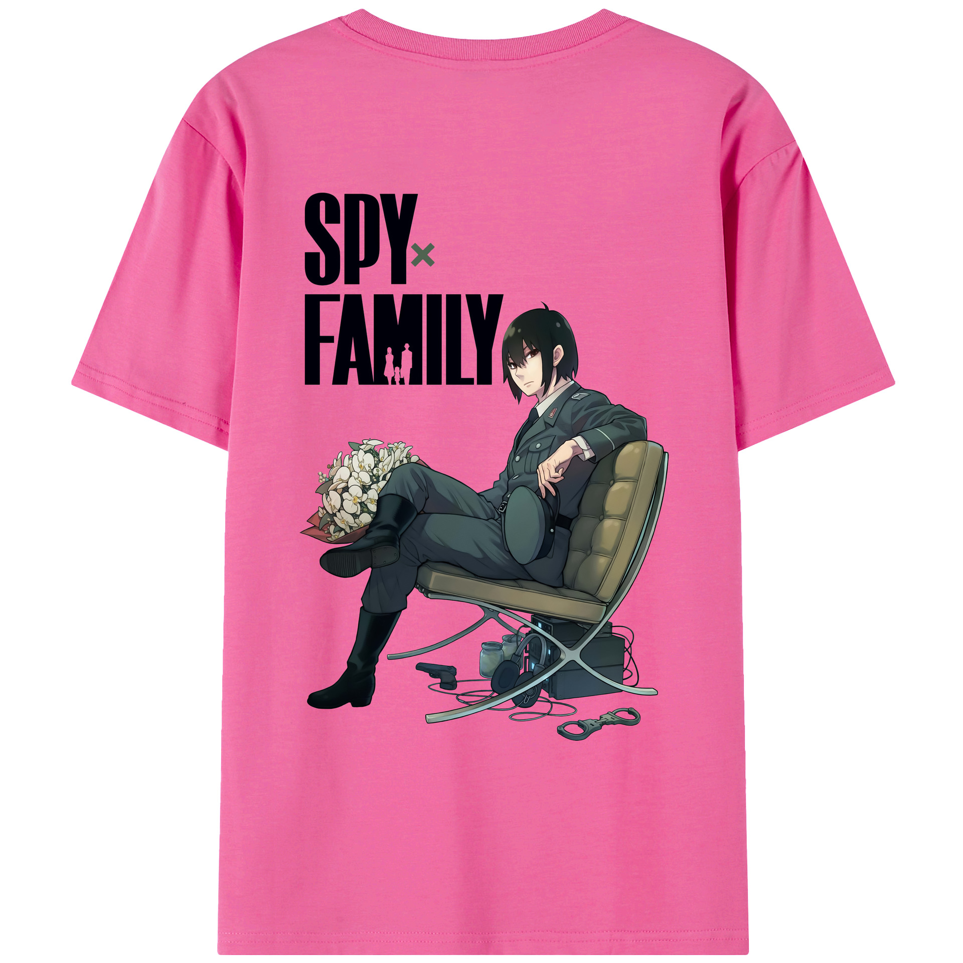 （画像用） SPY×FAMILY间谍家家酒 レディース半袖Tシャツ(バックプリント)